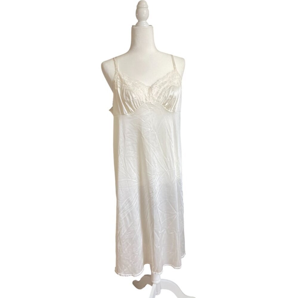 Vintage White Slip Dress